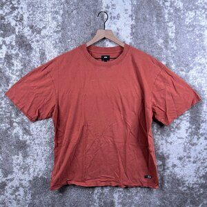 Edwin T Shirt Large Mens Orange Boxy Tee Short Sleeve Tokyo Casual Crew Neck